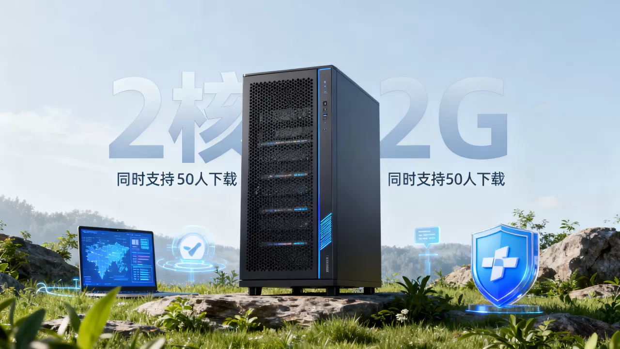 2核2g服务器能支撑多少人下载?怎么选? 2核2g服务器能支撑多少人下载?怎么选?