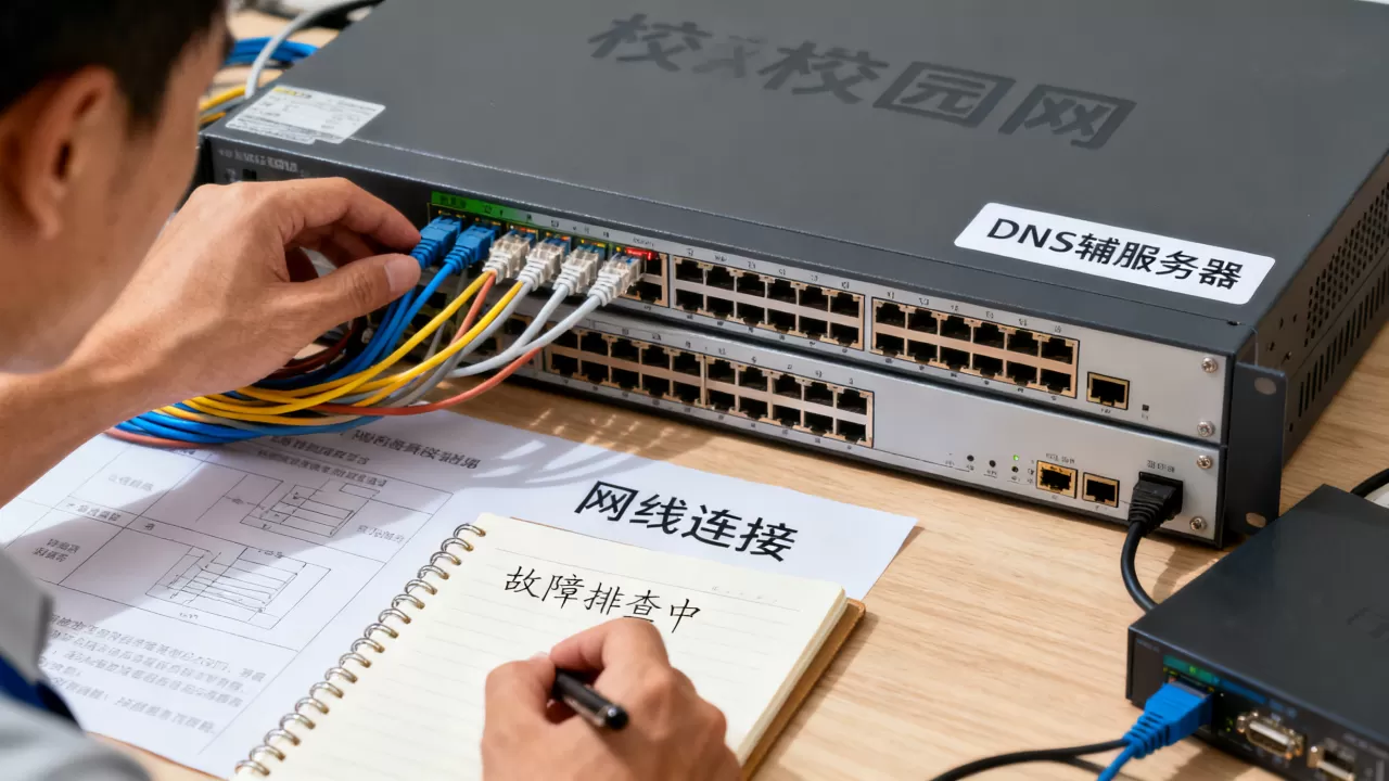 校园网DNS辅服务器不可用如何修复,原因是什么? 校园网DNS辅服务器不可用如何修复,原因是什么?