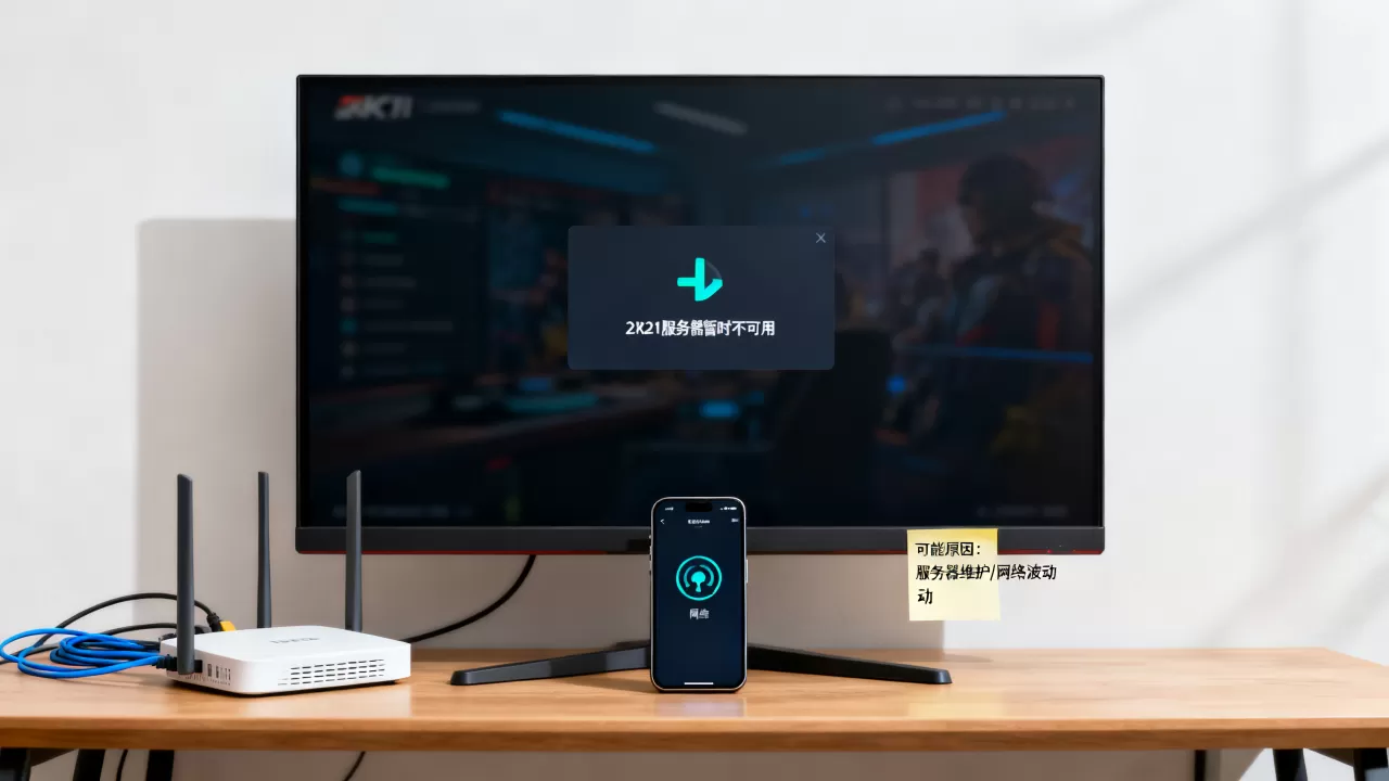 2K21服务器暂时不可用如何解决?,原因是什么? 2K21服务器暂时不可用如何解决?,原因是什么?