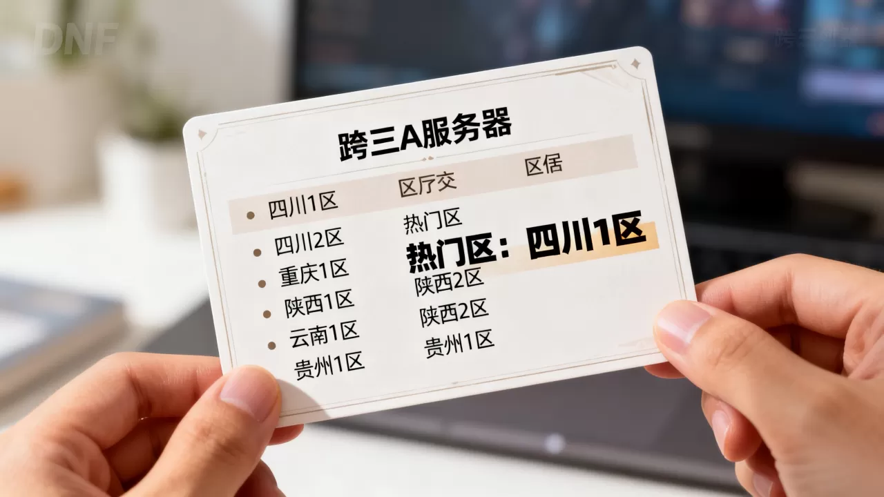 DNF跨三A服务器到底有哪些区?,哪个区最热门? DNF跨三A服务器到底有哪些区?,哪个区最热门?