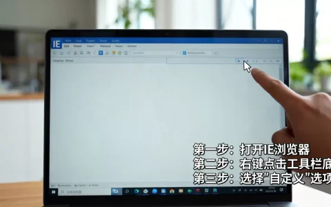 IE工具栏底部怎么定制，设置方法是什么？