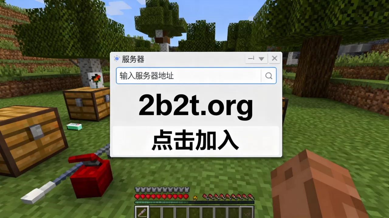 我的世界2b2t服务器地址是多少?,2b2t服务器怎么进? 我的世界2b2t服务器地址是多少?,2b2t服务器怎么进?