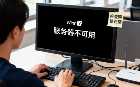 win7打开服务器不可用，怎么办？，怎么回事
