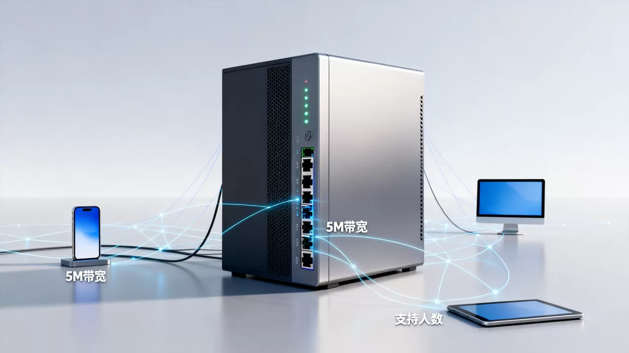 云服务器5m带宽到底能支持多少人,够用吗? 云服务器5m带宽到底能支持多少人,够用吗?