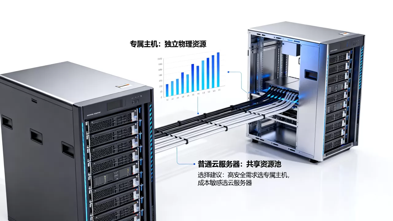 专属主机与普通云服务器有什么区别?,怎么选 专属主机与普通云服务器有什么区别?,怎么选
