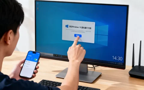 激活win10显示服务器不可用怎么办，无法激活怎么解决？