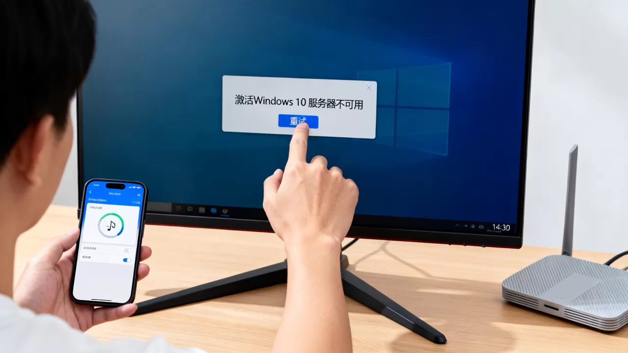 激活win10显示服务器不可用怎么办,无法激活怎么解决? 激活win10显示服务器不可用怎么办,无法激活怎么解决?