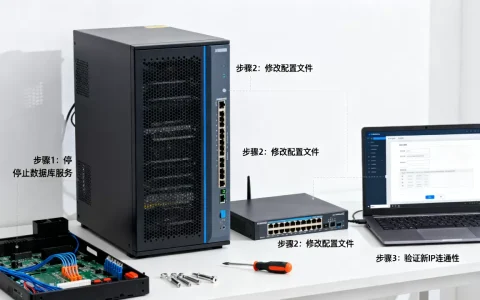 服务器搬移怎么修改数据库IP，逻辑IP地址修改步骤是什么