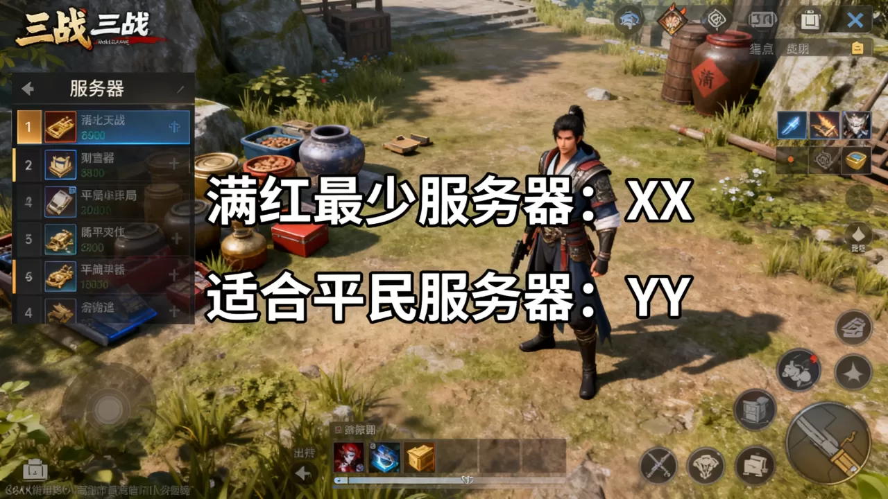 三战哪个服务器满红最少,哪个服务器适合平民 三战哪个服务器满红最少,哪个服务器适合平民