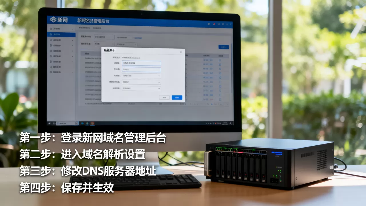 新网域名服务器怎么修改,具体操作步骤是什么 新网域名服务器怎么修改,具体操作步骤是什么