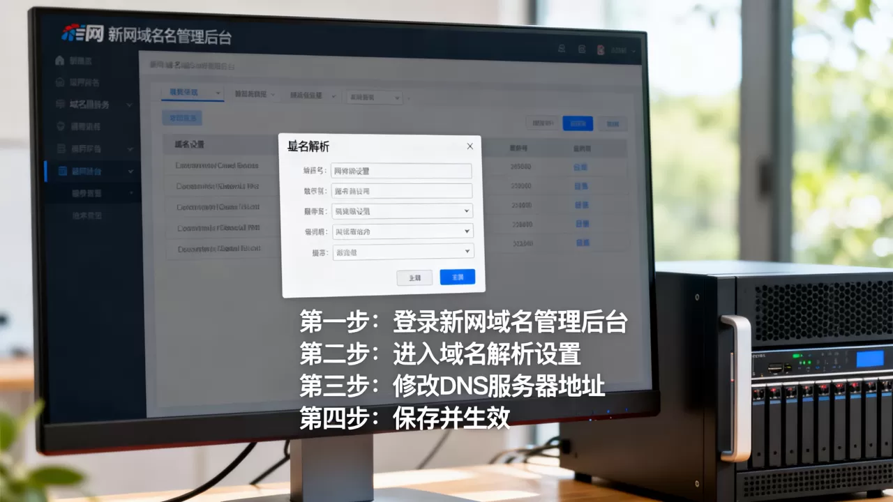 新网域名服务器怎么修改,具体操作步骤是什么 新网域名服务器怎么修改,具体操作步骤是什么