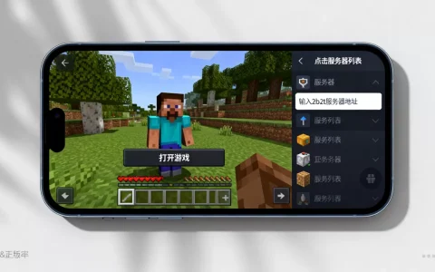 我的世界手机版怎么去2b2t服务器？，怎么做？