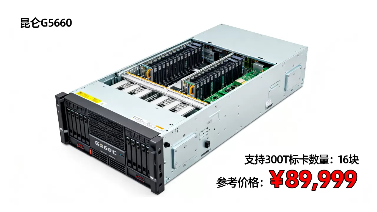 昆仑g5680服务器支持多少块300t标卡?,多少钱 昆仑g5680服务器支持多少块300t标卡?,多少钱