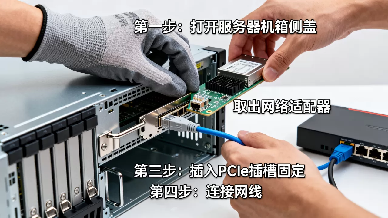 服务器添加网络适配器怎么做,步骤是什么? 服务器添加网络适配器怎么做,步骤是什么?