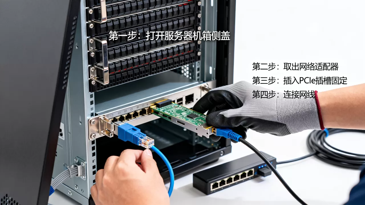 服务器添加网络适配器怎么做,步骤是什么? 服务器添加网络适配器怎么做,步骤是什么?