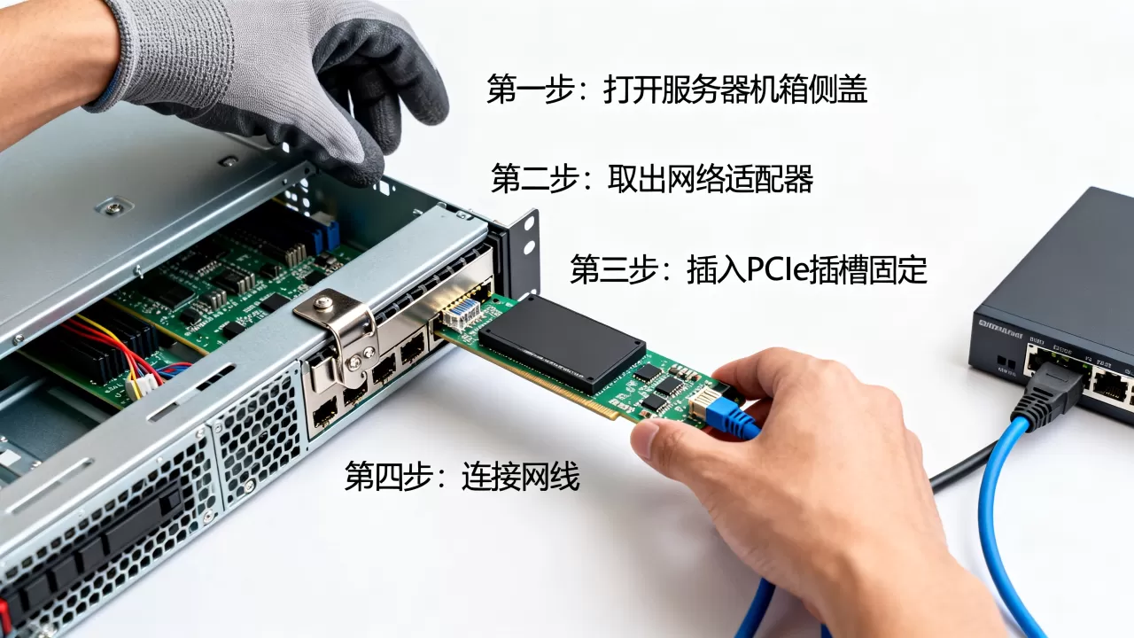 服务器添加网络适配器怎么做,步骤是什么? 服务器添加网络适配器怎么做,步骤是什么?