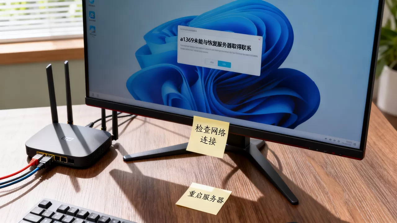 a1369未能与恢复服务器取得联系怎么办,原因是什么 a1369未能与恢复服务器取得联系怎么办,原因是什么