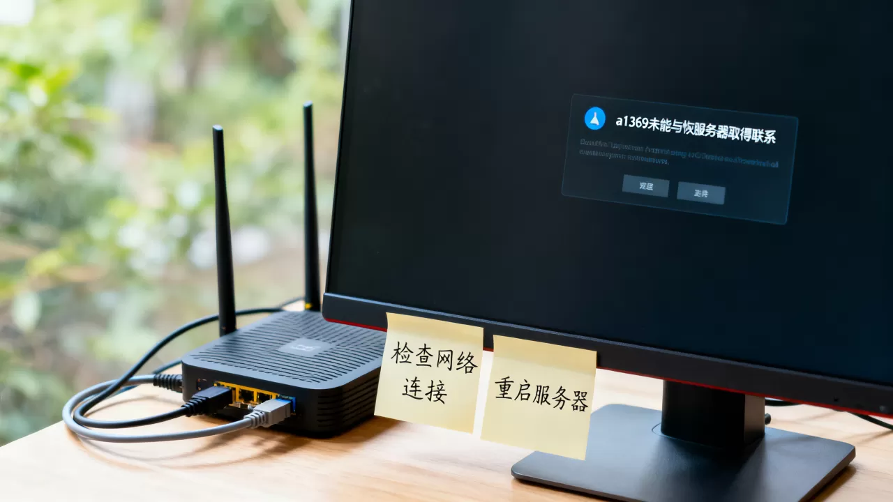 a1369未能与恢复服务器取得联系怎么办,原因是什么 a1369未能与恢复服务器取得联系怎么办,原因是什么