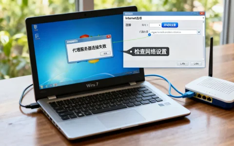 Win7代理服务器连接失败怎么办，是什么原因？