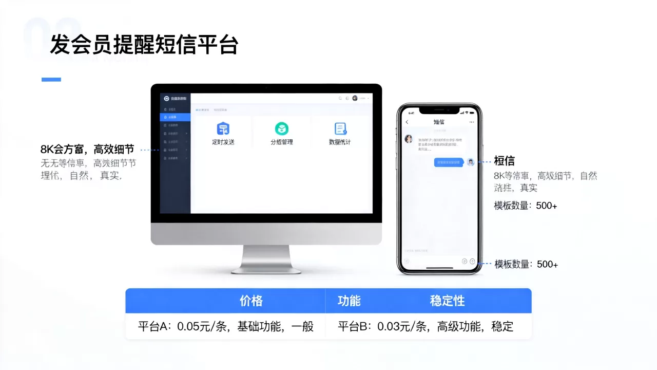 发会员提醒短信的便宜平台有哪些功能,怎么选? 发会员提醒短信的便宜平台有哪些功能,怎么选?