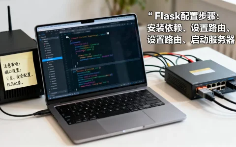 如何配置Flask Web服务器，有哪些注意事项？