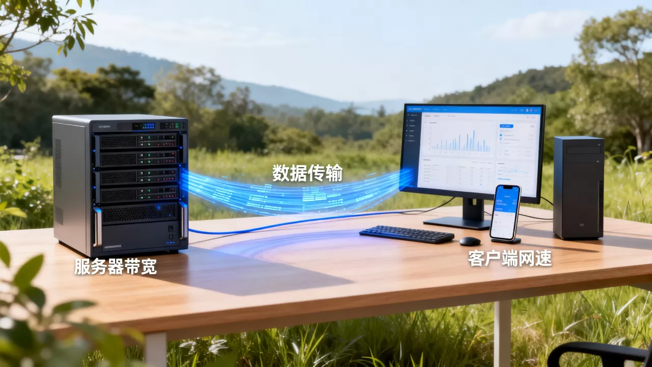 服务器和客户端网速与带宽有何关系?,怎么提升网速? 服务器和客户端网速与带宽有何关系?,怎么提升网速?