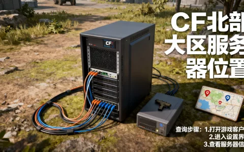 CF北部大区服务器究竟在哪些地方？，怎么查？
