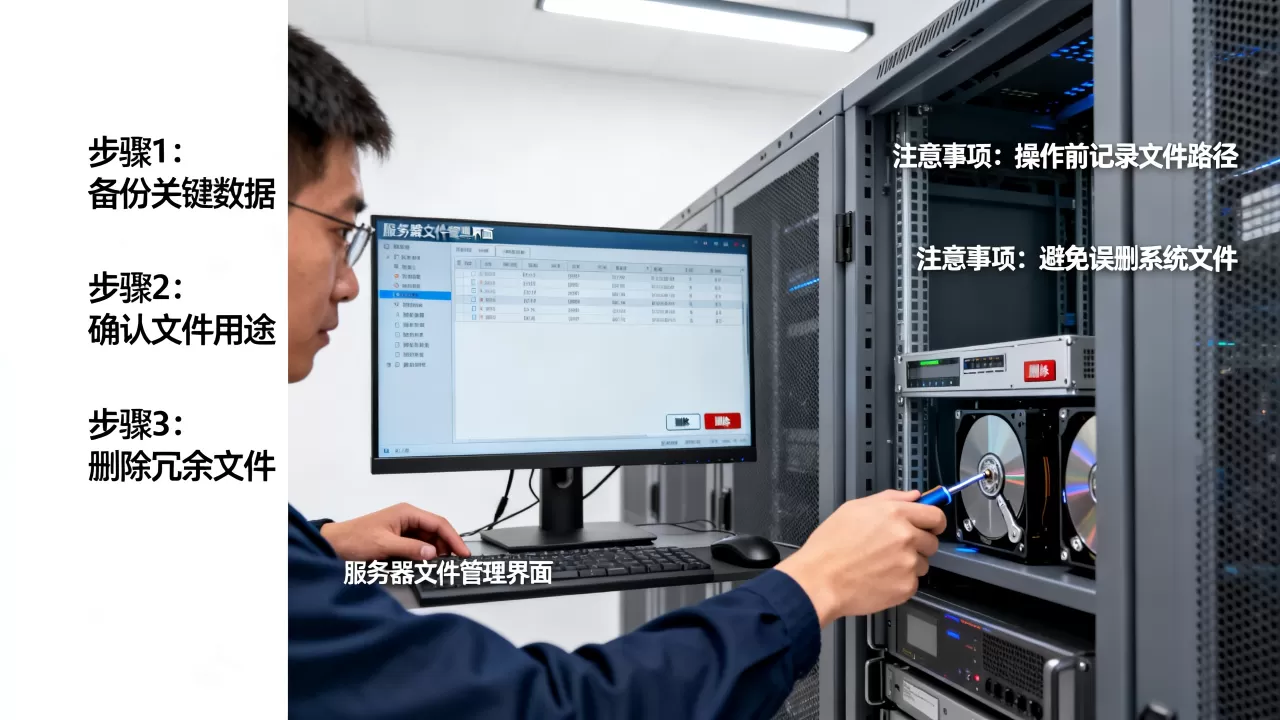 服务器空间清理步骤是什么?,有哪些注意事项? 服务器空间清理步骤是什么?,有哪些注意事项?