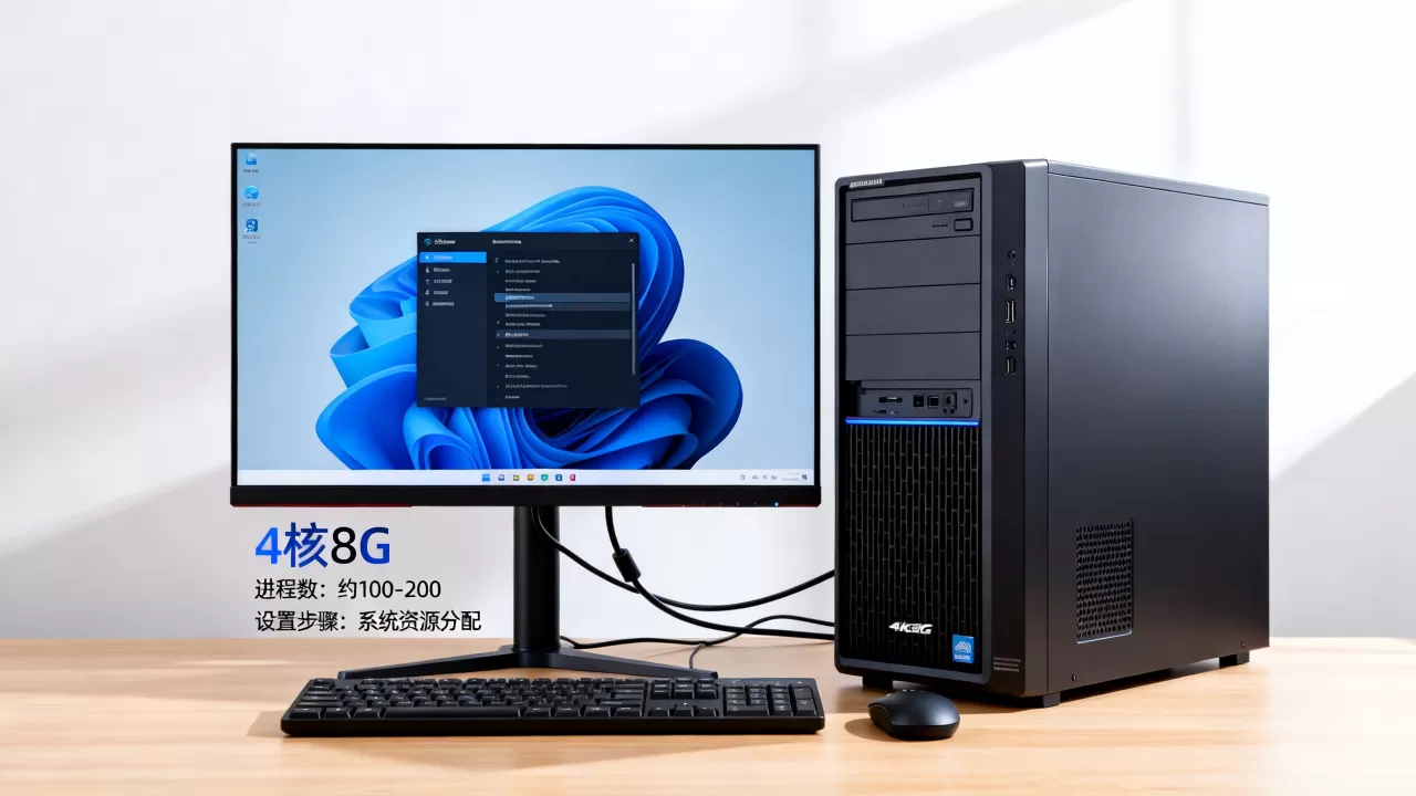 4核8G服务器能开多少进程?,如何设置? 4核8G服务器能开多少进程?,如何设置?