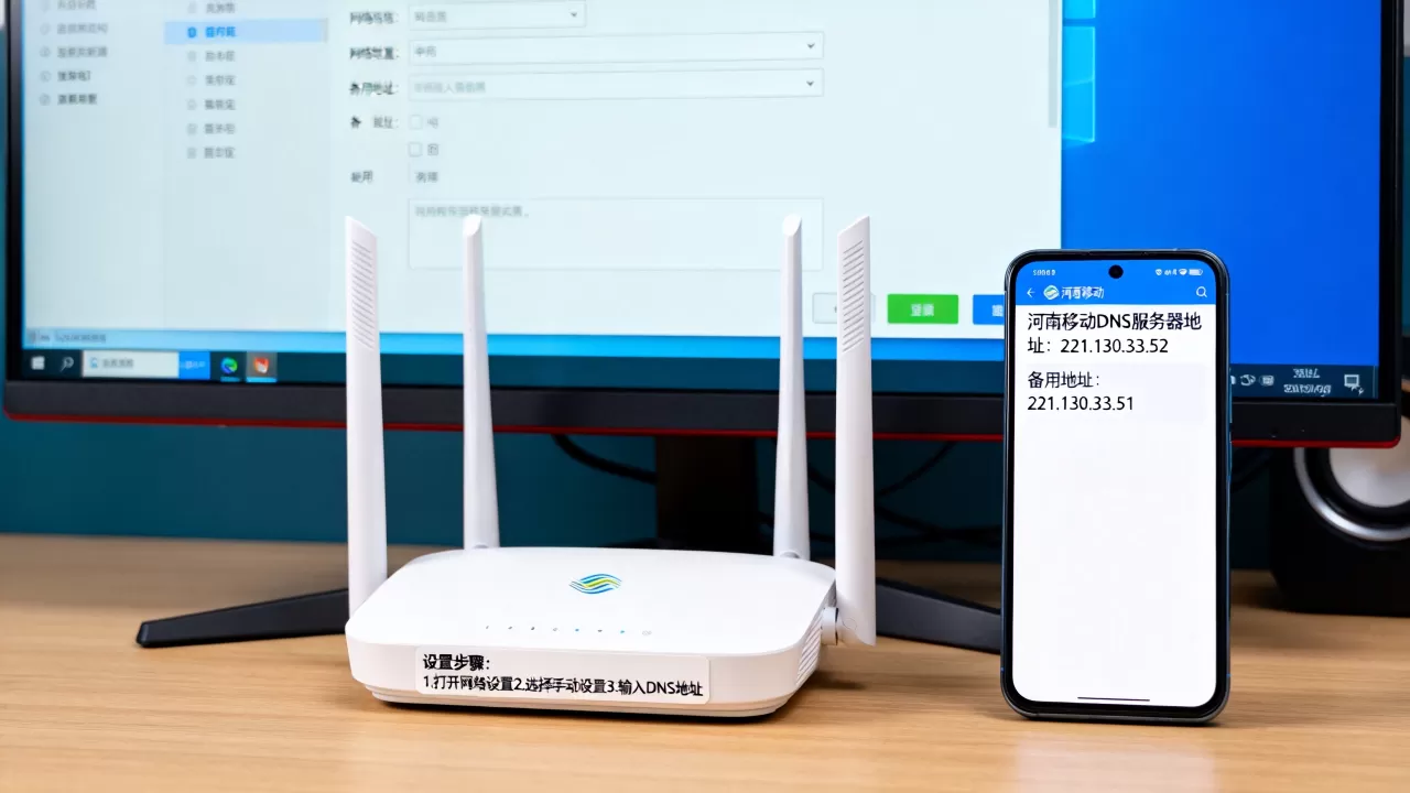 河南中国移动DNS服务器地址是多少,怎么设置? 河南中国移动DNS服务器地址是多少,怎么设置?
