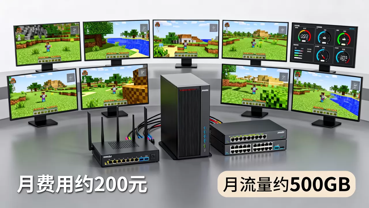 10人MC服务器一个月多少流量,多少钱一个月 10人MC服务器一个月多少流量,多少钱一个月