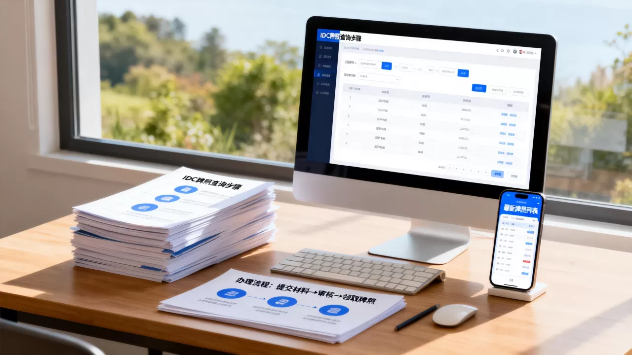 IDC牌照和列表如何查询?,办理流程是什么? IDC牌照和列表如何查询?,办理流程是什么?