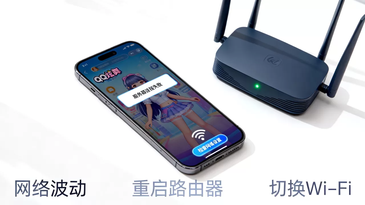 QQ炫舞手游连不上服务器怎么办?,什么原因? QQ炫舞手游连不上服务器怎么办?,什么原因?