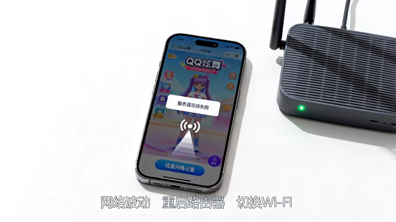 QQ炫舞手游连不上服务器怎么办?,什么原因? QQ炫舞手游连不上服务器怎么办?,什么原因?