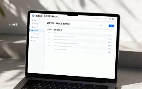 SLA在哪里配置和查看？，SLA是什么意思