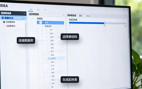 IDEA如何根据数据库建立实体？，IDEA逆向工程怎么做？