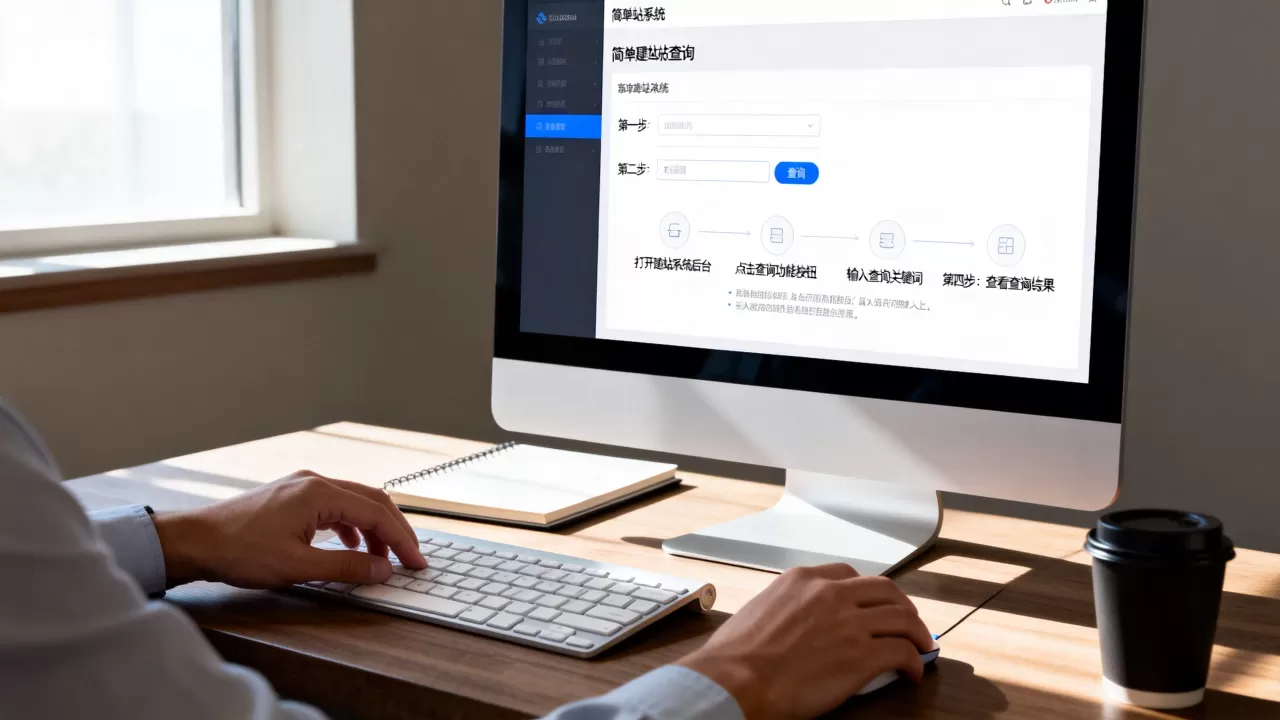 简单建站系统的简单查询功能怎么用?,步骤是什么 简单建站系统的简单查询功能怎么用?,步骤是什么