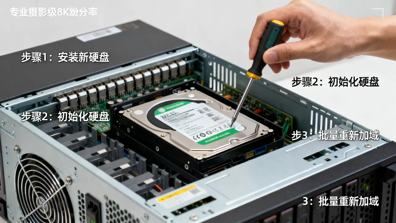 服务器加硬盘后如何批量重新加域?,怎么加硬盘 服务器加硬盘后如何批量重新加域?,怎么加硬盘
