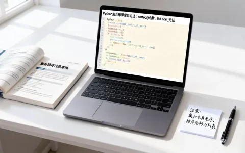 Python集合排序有哪些常见方法？，有哪些注意事项？
