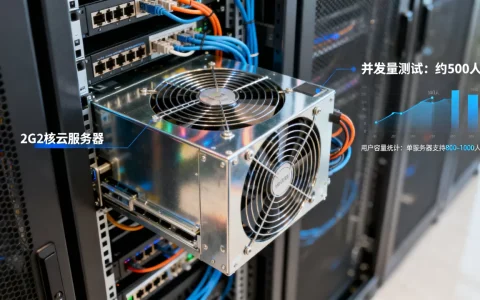 2g2核云服务器到底能容纳多少人？，能承受多少并发