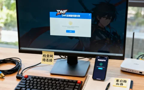 DNF游戏进不去一直连接服务器失败？，怎么解决
