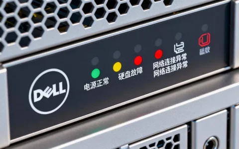 dell服务器指示灯图标有哪些，怎么判断故障原因？