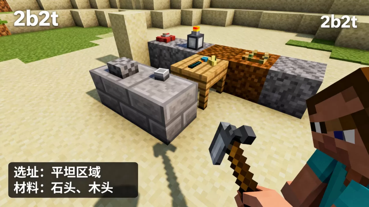 我的世界2b2t服务器怎么建基地?,2b2t基地怎么建 我的世界2b2t服务器怎么建基地?,2b2t基地怎么建