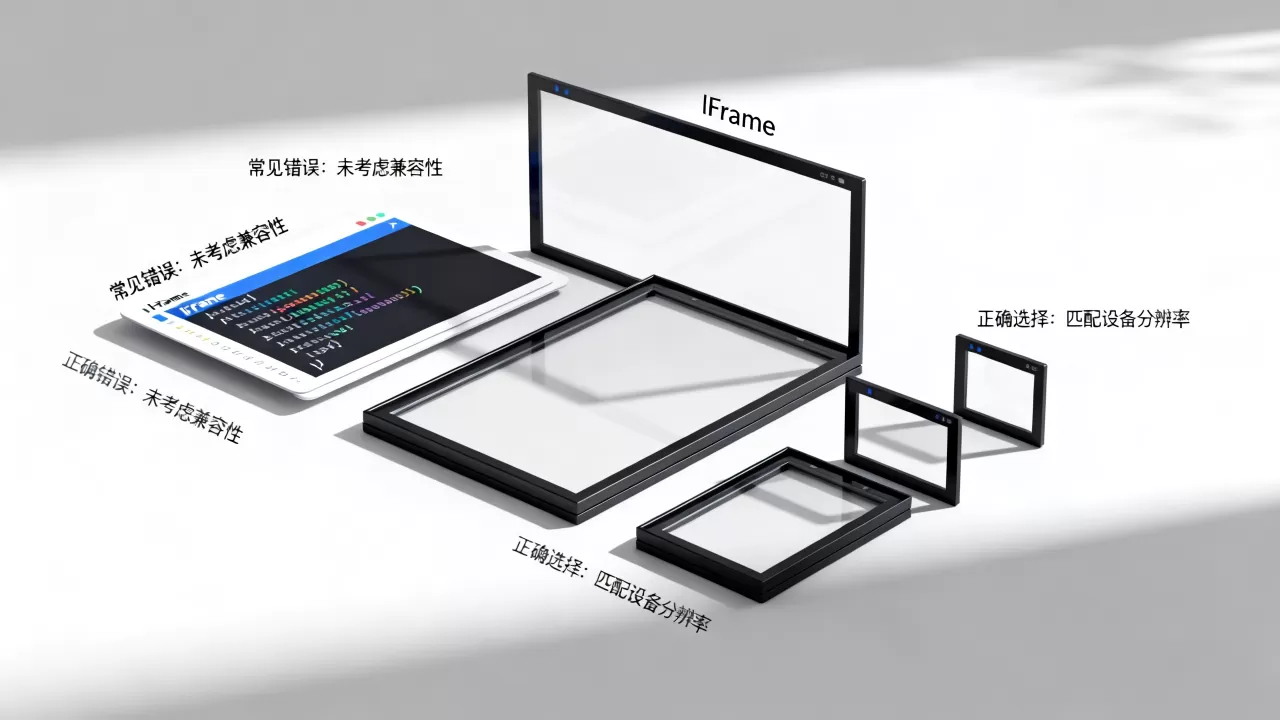 iFrame选择常见错误你避开了吗,怎么选? iFrame选择常见错误你避开了吗,怎么选?