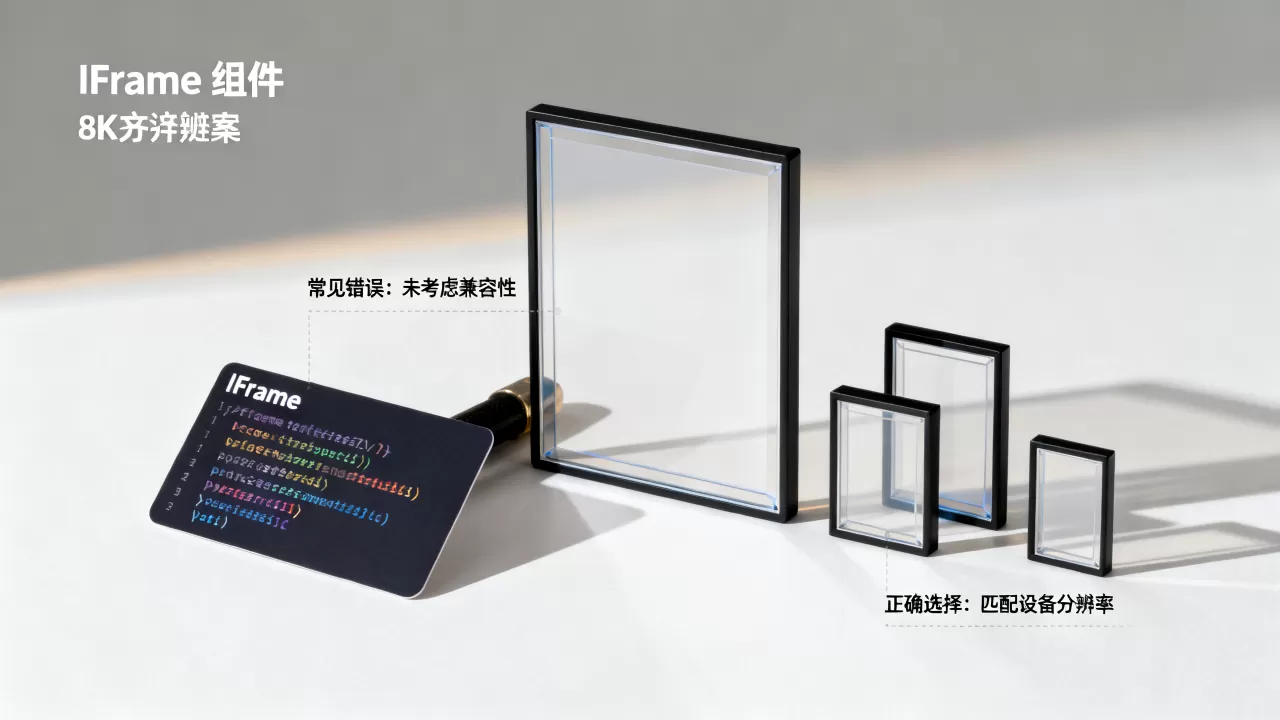iFrame选择常见错误你避开了吗,怎么选? iFrame选择常见错误你避开了吗,怎么选?