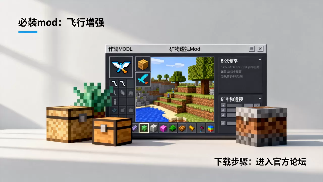 我的世界服务器作弊mod有哪些必装,怎么下载? 我的世界服务器作弊mod有哪些必装,怎么下载?