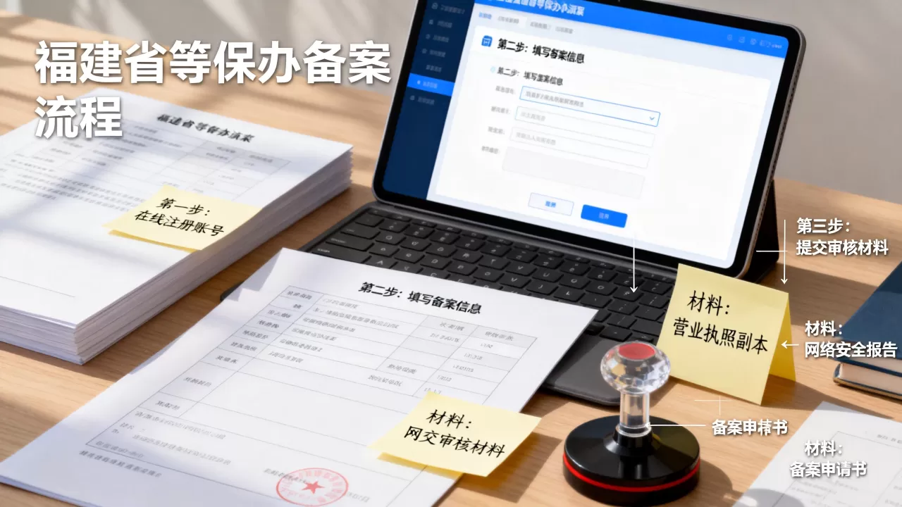 福建省等保办备案流程是什么?,需要什么材料 福建省等保办备案流程是什么?,需要什么材料