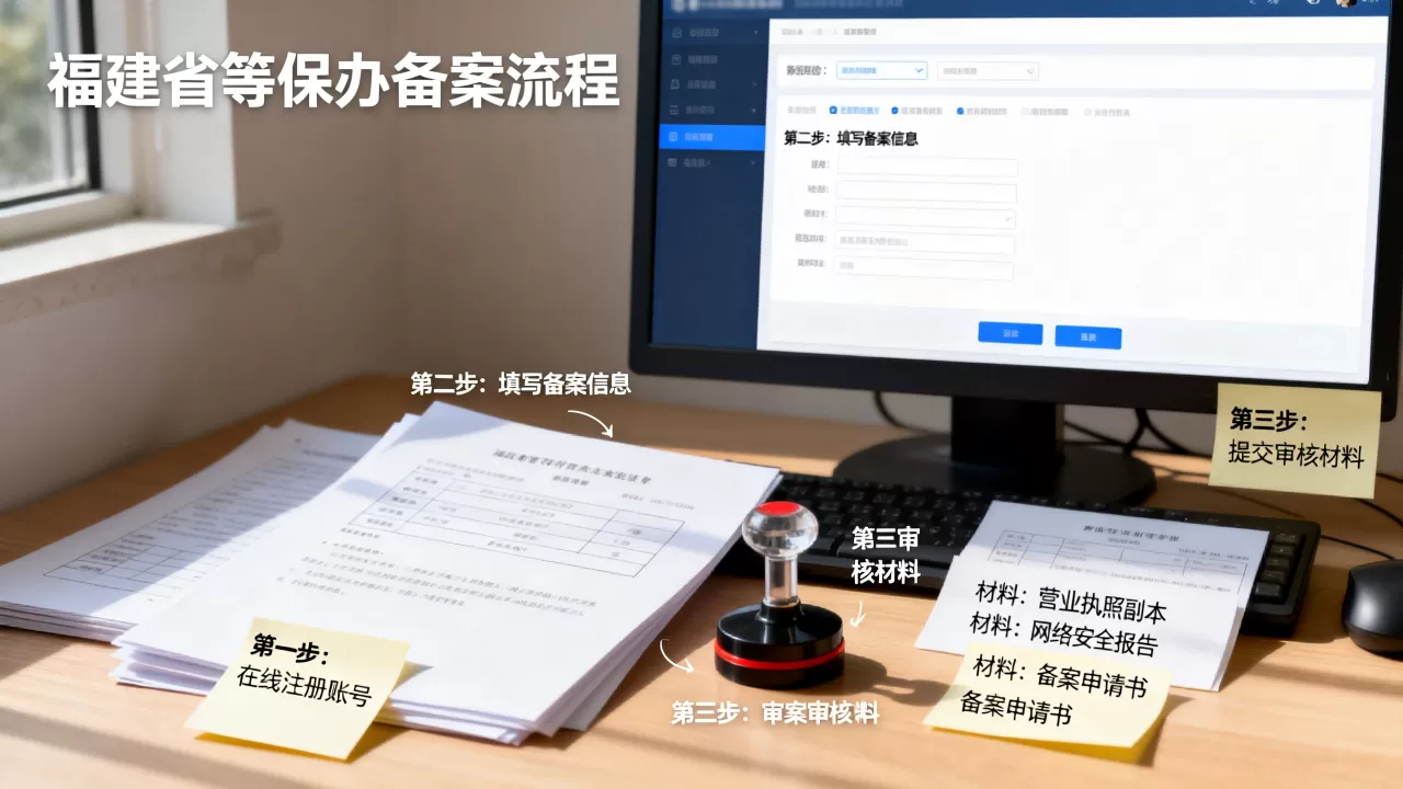 福建省等保办备案流程是什么?,需要什么材料 福建省等保办备案流程是什么?,需要什么材料