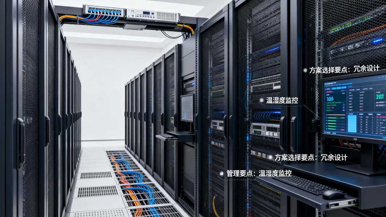IDC机房方案如何选择?,机房管理有哪些要点? IDC机房方案如何选择?,机房管理有哪些要点?