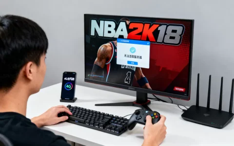NBA2K18连不上服务器怎么解决，是什么原因？